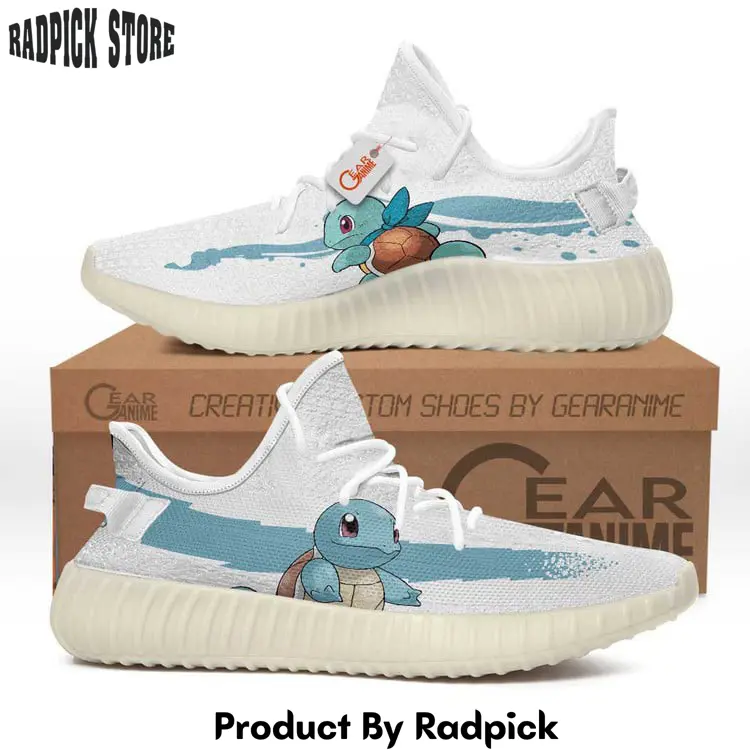 Squirtle yeezy shoes anime sneakers  rp211211211